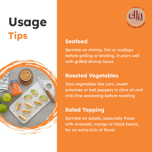 Ella Foods Chilli Lime Seasoning